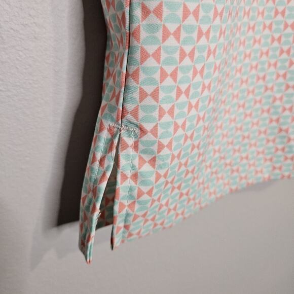 Women’s IZOD Stretch Golf Matching Skort and Shirt Set 6/M Pink Blue White NWOT - Picture 5 of 16